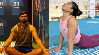 Watch: Top Indian athletes celebrate International Day of Yoga